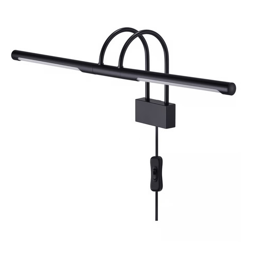 BRYNET LED picture light black 22"